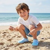 image:imageStelle Kids Water Shoes Wide Toe Box Quick Dry BarefootIcy Blue