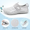 image:imageStelle Kids Water Shoes Wide Toe Box Quick Dry BarefootLight Grey