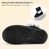image:imageStelle Kids Winter Boots Girls Boys Snow High Ankle BootsBlack