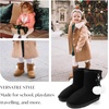 image:imageStelle Kids Winter Boots Girls Boys Snow High Ankle BootsBlack