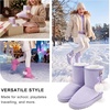 image:imageStelle Kids Winter Boots Girls Boys Snow High Ankle BootsLavender