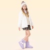 image:imageStelle Kids Winter Boots Girls Boys Snow High Ankle BootsLavender