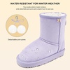 image:imageStelle Kids Winter Boots Girls Boys Snow High Ankle BootsLavender