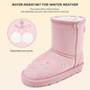 image:imageStelle Kids Winter Boots Girls Boys Snow High Ankle BootsPink