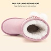 image:imageStelle Kids Winter Boots Girls Boys Snow High Ankle BootsPink