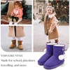 image:imageStelle Kids Winter Boots Girls Boys Snow High Ankle BootsPurple