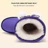 image:imageStelle Kids Winter Boots Girls Boys Snow High Ankle BootsPurple