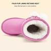 image:imageStelle Kids Winter Boots Girls Boys Snow High Ankle BootsTaffy Pink