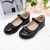 image:imageStelle School Shoes for Girls Bow Mary Jane Dress ShoesBlack