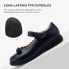 image:imageStelle School Shoes for Girls Bow Mary Jane Dress ShoesNavy