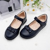 image:imageStelle School Shoes for Girls Bow Mary Jane Dress ShoesNavy