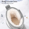 image:imageStelle Toddler Snow Boots Girls Lightweight Warm Winter ShoesGrey