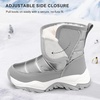 image:imageStelle Toddler Snow Boots Girls Lightweight Warm Winter ShoesGrey