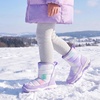 image:imageStelle Toddler Snow Boots Girls Lightweight Warm Winter ShoesTie Dye Lavender