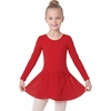 image:imageStelle Ballet Leotards for Girls Long Sleeve Toddler Gymnastics OutfitsRed