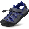 image:imageStelle Boys Girls ClosedToe Hiking Water Summer Sport SandalsGraphite Voltage