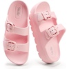 image:imageStelle Girls Double Buckle Slide Sandals Boy SlippersPink