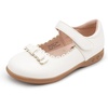 image:imageStelle School Shoes for Girls Bow Mary Jane Dress ShoesWhite