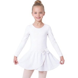 image:imageStelle Ballet Leotards for Girls Long Sleeve Toddler Gymnastics OutfitsWhite