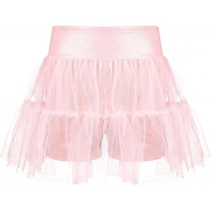 image:imageStelle Girls Tutu Skirt with Metallic Short Tulle Ballet Dance SkortPink