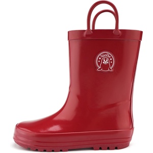 image:imageStelle Kids Rain Boots for Boys Girls Outdoor Play and Rainy DaysRed