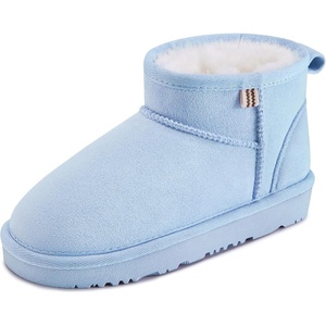 image:imageStelle Kids Snow Boots Girls Boys Winter Ankle BootsLight Blue