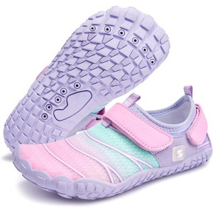 image:imageStelle Kids Water Shoes Lightweight Quick Dry Barefoot for Boys and GirlsLilac Mint