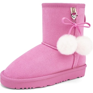 image:imageStelle Kids Winter Boots Girls Boys Snow High Ankle BootsTaffy Pink