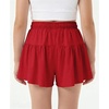 image:imageStelle Girls 2 in 1 Butterfly Shorts Flowy Athletic Shorts with PocketRed