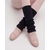 image:imageStelle Girls Ballet Leg Warmers Kids Knit Ruffle Legwarmer Dance WarmupBlack