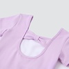 image:imageStelle Girls Ballet Leotards Toddler Dance Combo with Skirt and Tights2lavender Bow Back