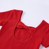 image:imageStelle Girls Ballet Leotards Toddler Dance Combo with Skirt and Tights2red Bow Back
