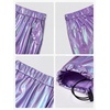 image:imageStelle Girls Metallic Hip Hop Pants Shiny Cargo Joggers PantIridescent Purple
