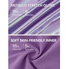 image:imageStelle Girls Metallic Hip Hop Pants Shiny Cargo Joggers PantIridescent Purple