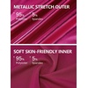 image:imageStelle Girls Metallic Hip Hop Pants Shiny Cargo Joggers PantMetal Fuchsia