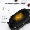 image:imageStelle Girls Slippers Kids Fuzzy House Shoes SlipOn Indoor OutdoorBlack