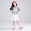 image:imageStelle Girls Slippers Kids Fuzzy House Shoes SlipOn Indoor OutdoorDream Frost
