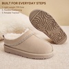 image:imageStelle Girls Slippers Kids Fuzzy House Shoes SlipOn Indoor OutdoorDune