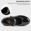image:imageStelle Girls Tap Shoes Easy Strape PU Leather Dance ShoesAblack