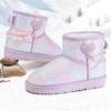 image:imageStelle Girls Winter Boots Warm Fur Lined Snow BootsDream Frost