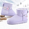 image:imageStelle Girls Winter Boots Warm Fur Lined Snow BootsLavender