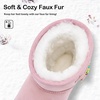 image:imageStelle Girls Winter Boots Warm Fur Lined Snow BootsPink