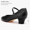 image:imageStelle 15 Ankle Strap Womens Character Shoes BallroomBlack