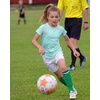 image:imageStelle Athletic Shirts for Girls Short Sleeve Soccer Active Tshirts KidsAqua Blue07