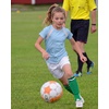 image:imageStelle Athletic Shirts for Girls Short Sleeve Soccer Active Tshirts KidsLight Blue07