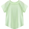 image:imageStelle Athletic Shirts for Girls Short Sleeve Soccer Active Tshirts KidsPastel Green