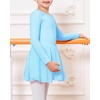 image:imageStelle Ballet Leotards for Girls Long Sleeve Toddler Dance Leotard OutfitsPool Blue