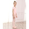 image:imageStelle Ballet Leotards for Girls Short Sleeve Gymnastics Dance Outfit 216YBallet Pink