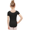 image:imageStelle Ballet Leotards for Girls Short Sleeve Gymnastics Dance Outfit 216YBlack