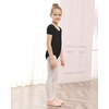 image:imageStelle Ballet Leotards for Girls Short Sleeve Gymnastics Dance Outfit 216YBlack